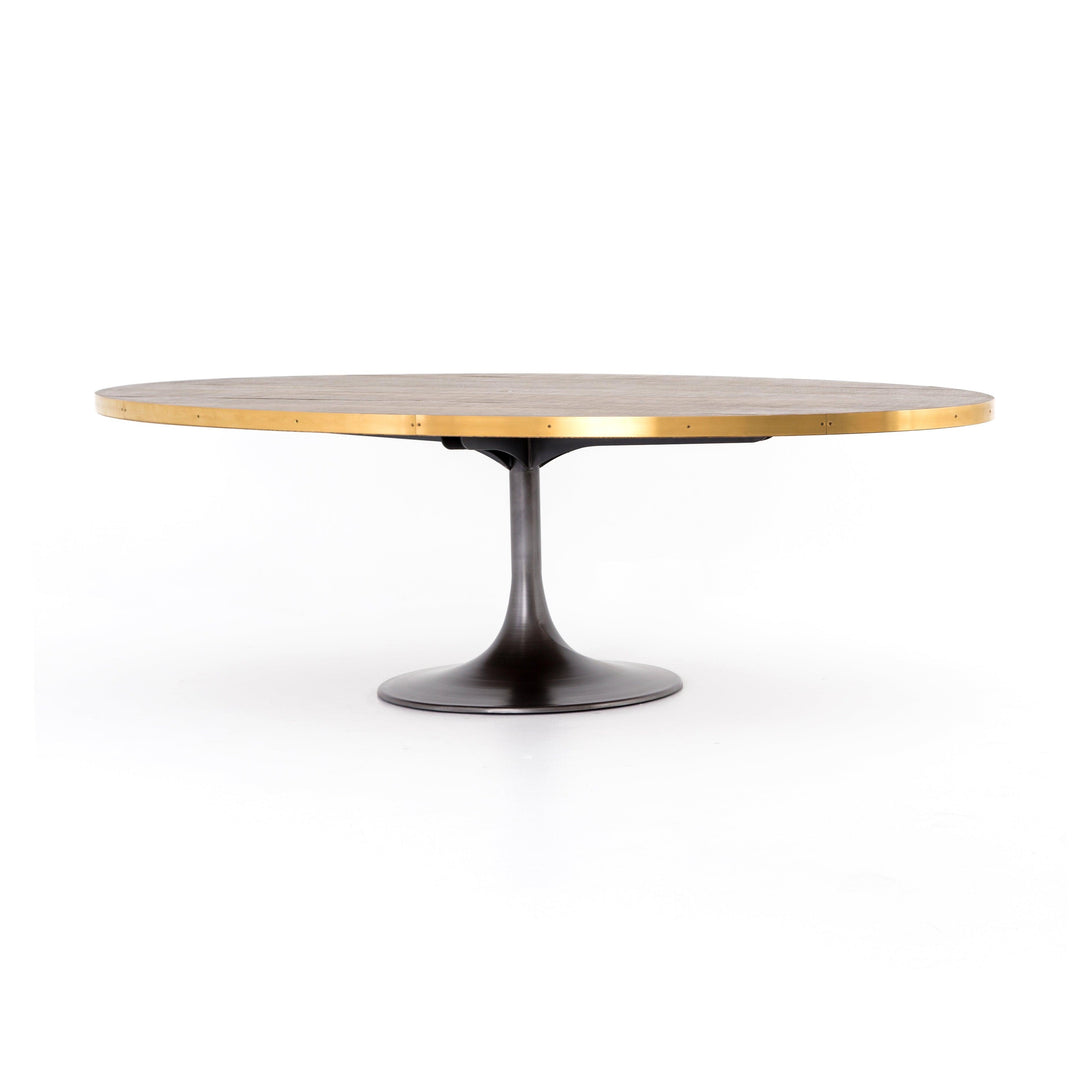 EVANS OVAL DINING TABLE 98" - Design for the PPL