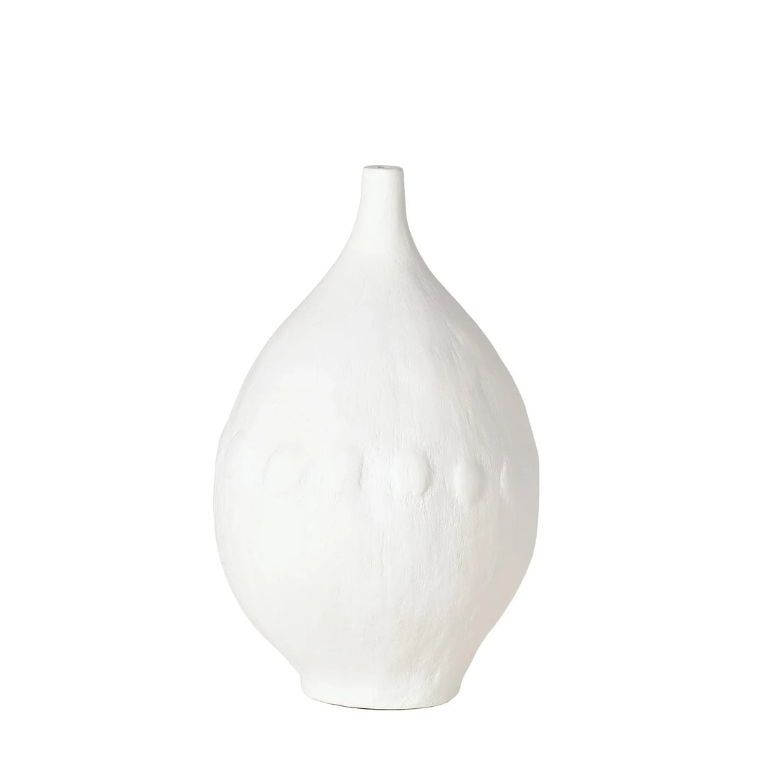 Modernist Vase-White Plaster - Design for the PPL