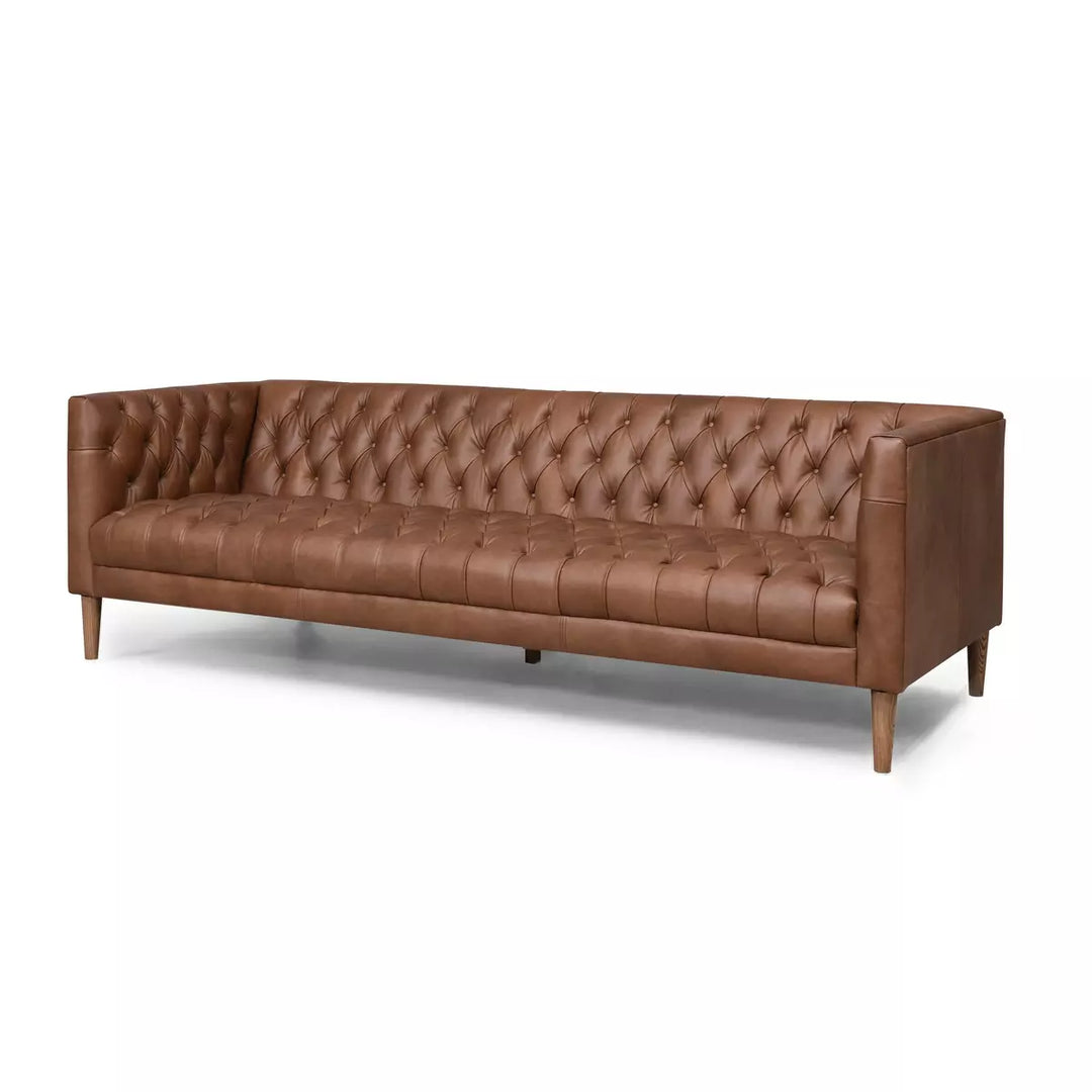 - Williamson Leather Sofa -
