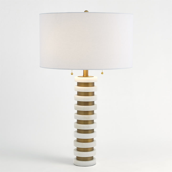 - Marble Stack Lamp -