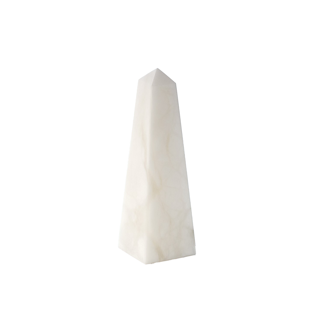- Alabaster Obelisk-White-Small -