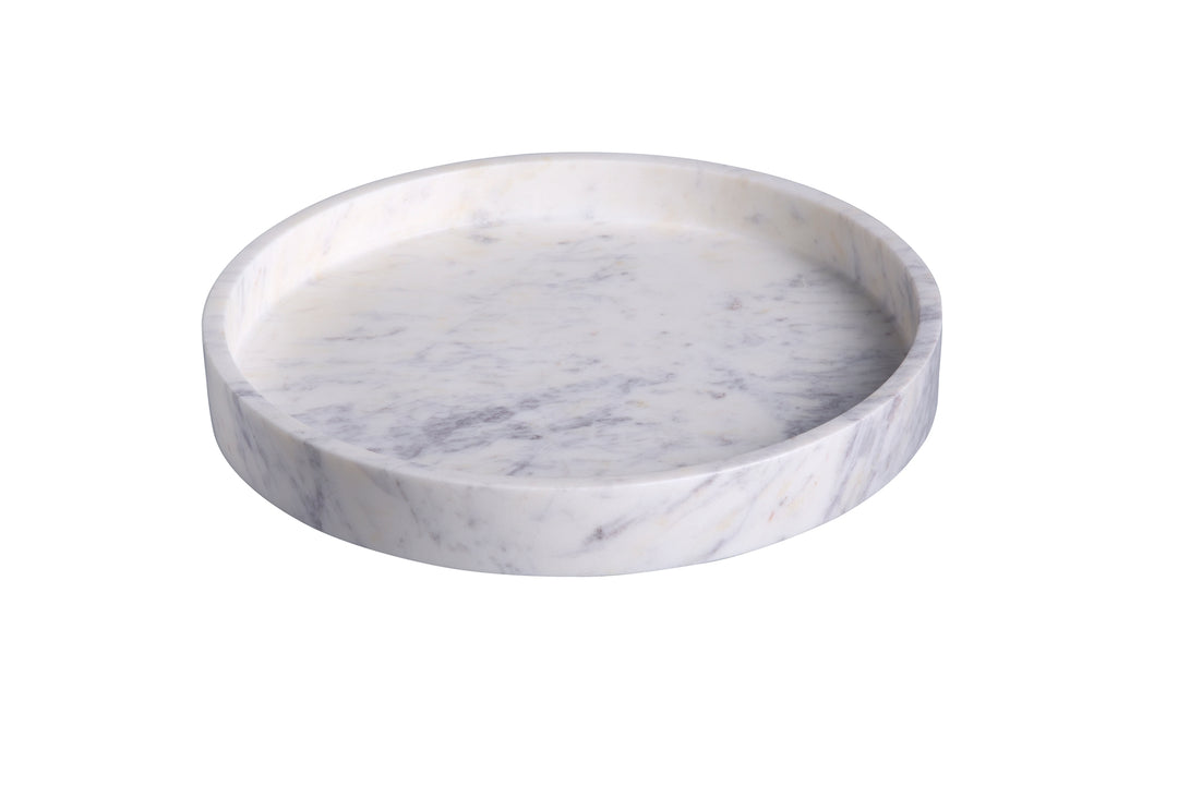 Marble Round Tray - 12"