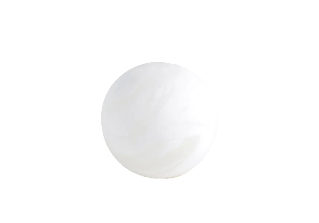 - Alabaster Sphere Box-White-Small -