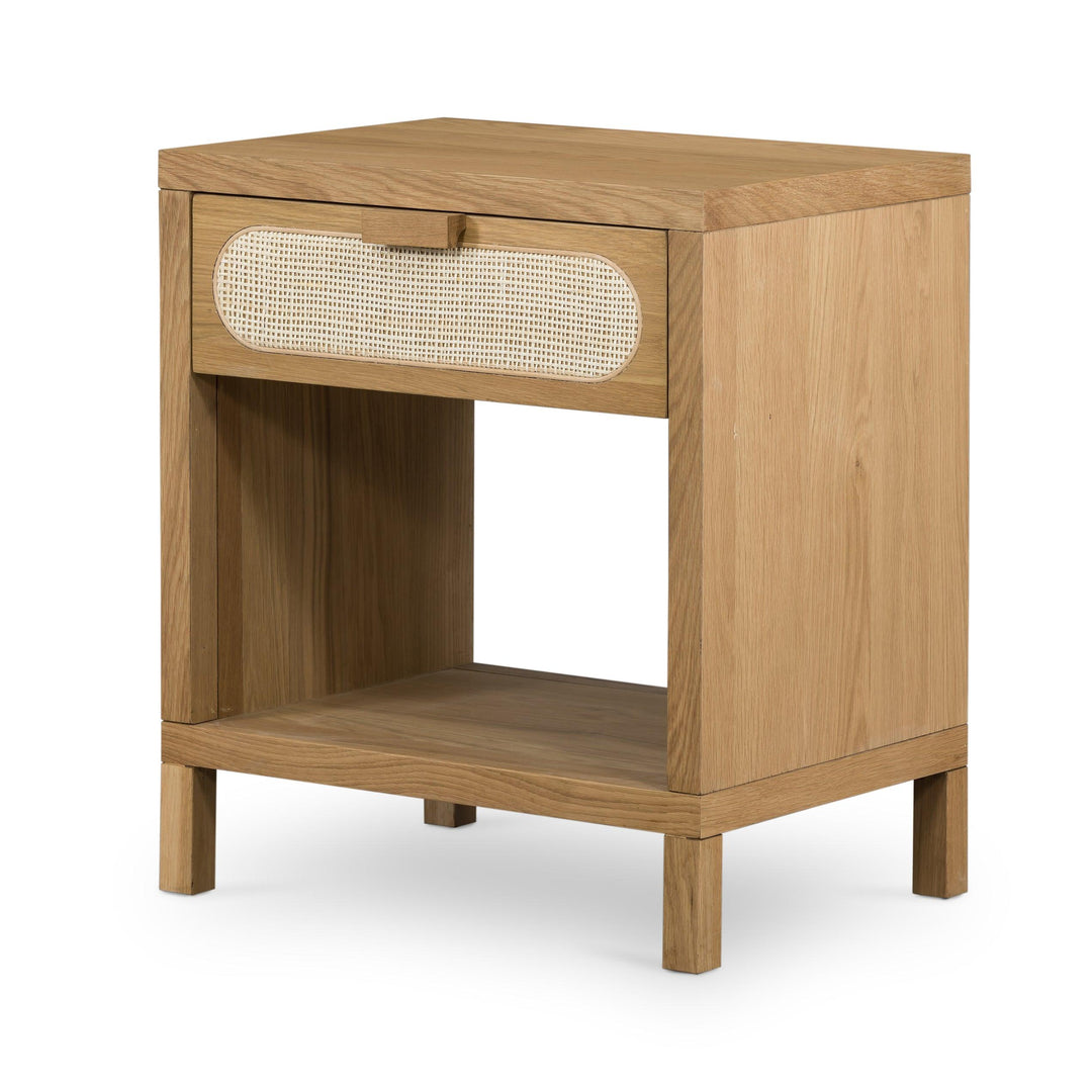 ALLEGRA NIGHTSTAND-NATURAL CANE - Design for the PPL