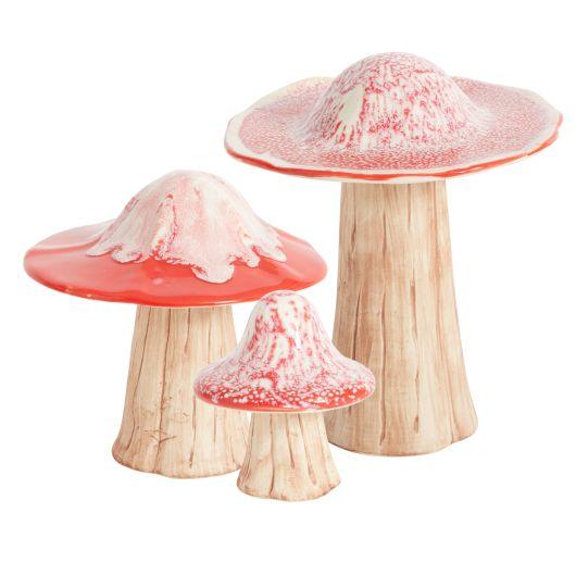 Dinah Mushroom Figurines - Design for the PPL