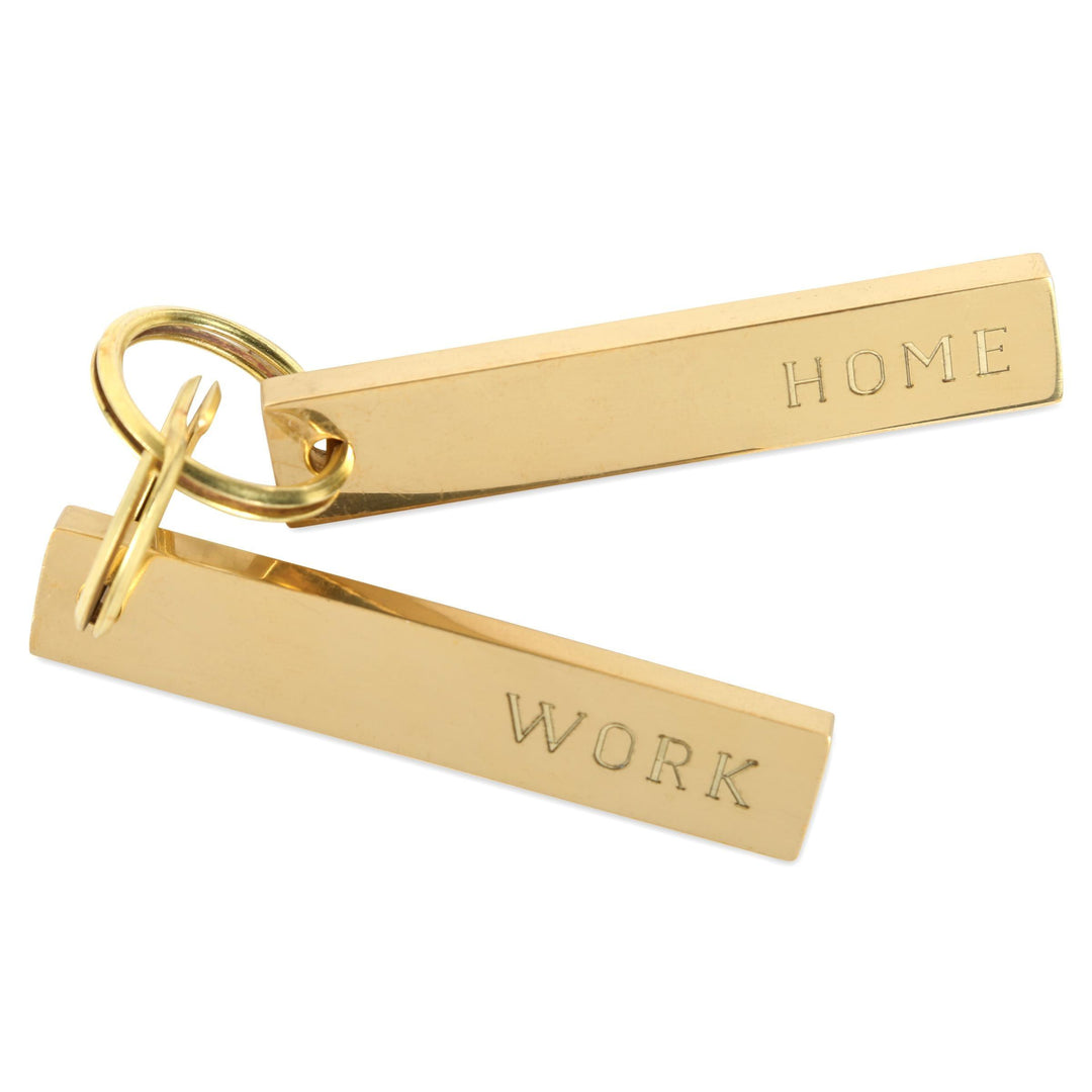 Home & Work Keychain (Pair) - Design for the PPL
