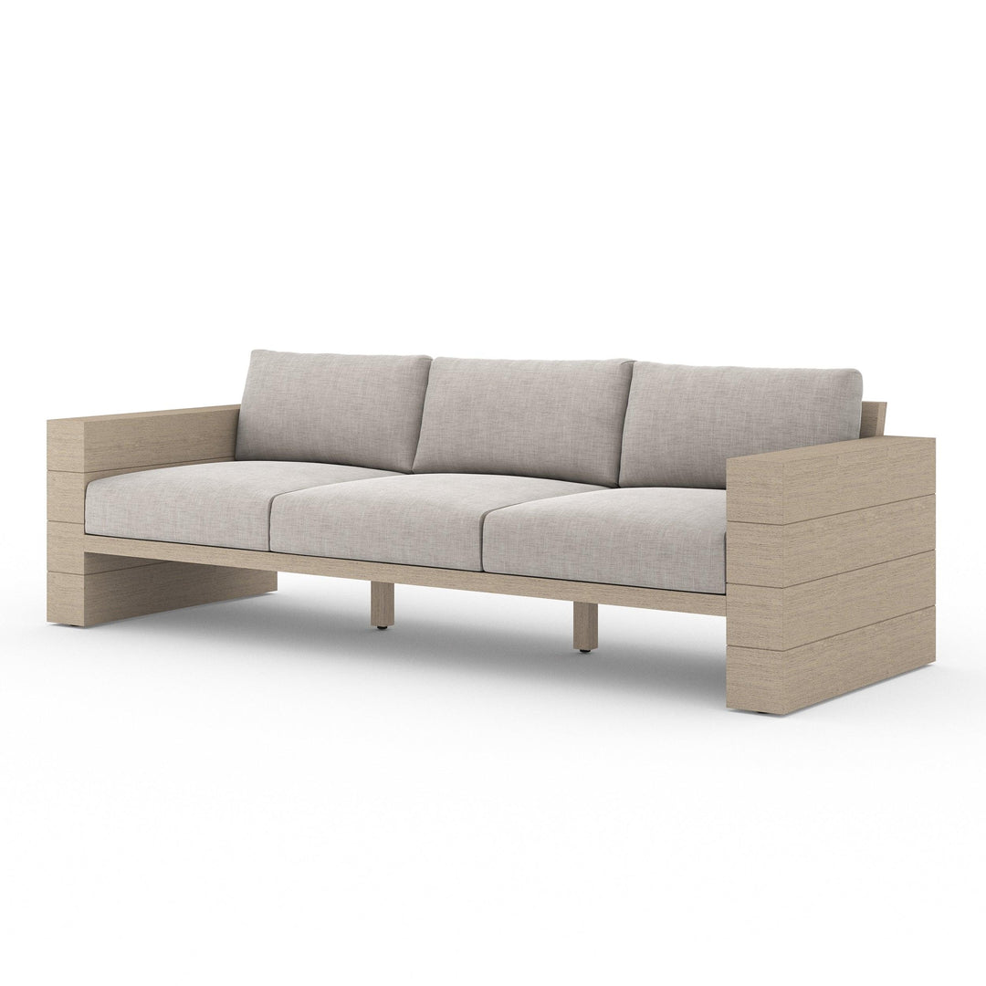 LEO OUTDOOR SOFA-96"-BROWN/STONE GREY - Design for the PPL
