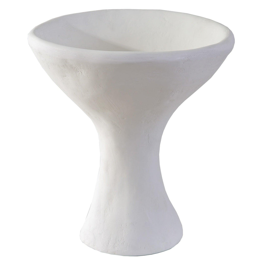 Modernist Urn-White Plaster - Design for the PPL