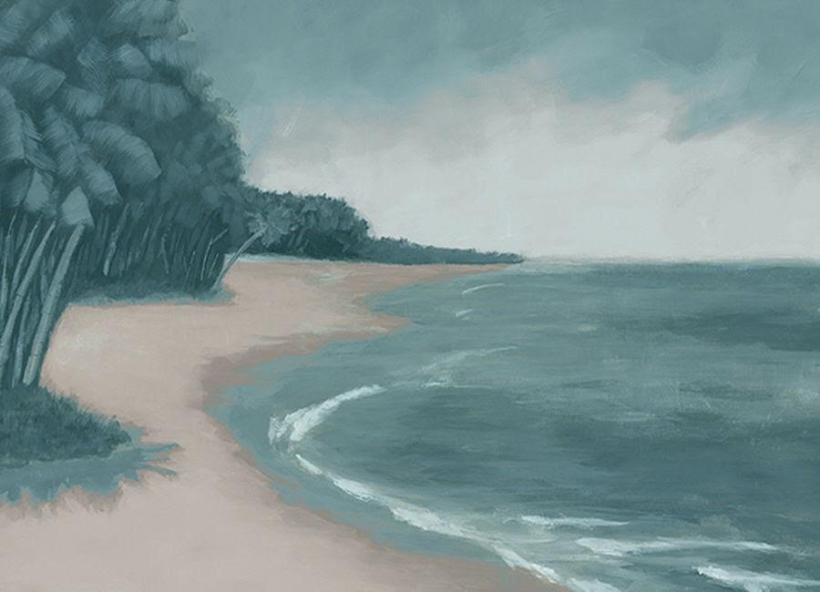 Past Beach (62x47) - Design for the PPL