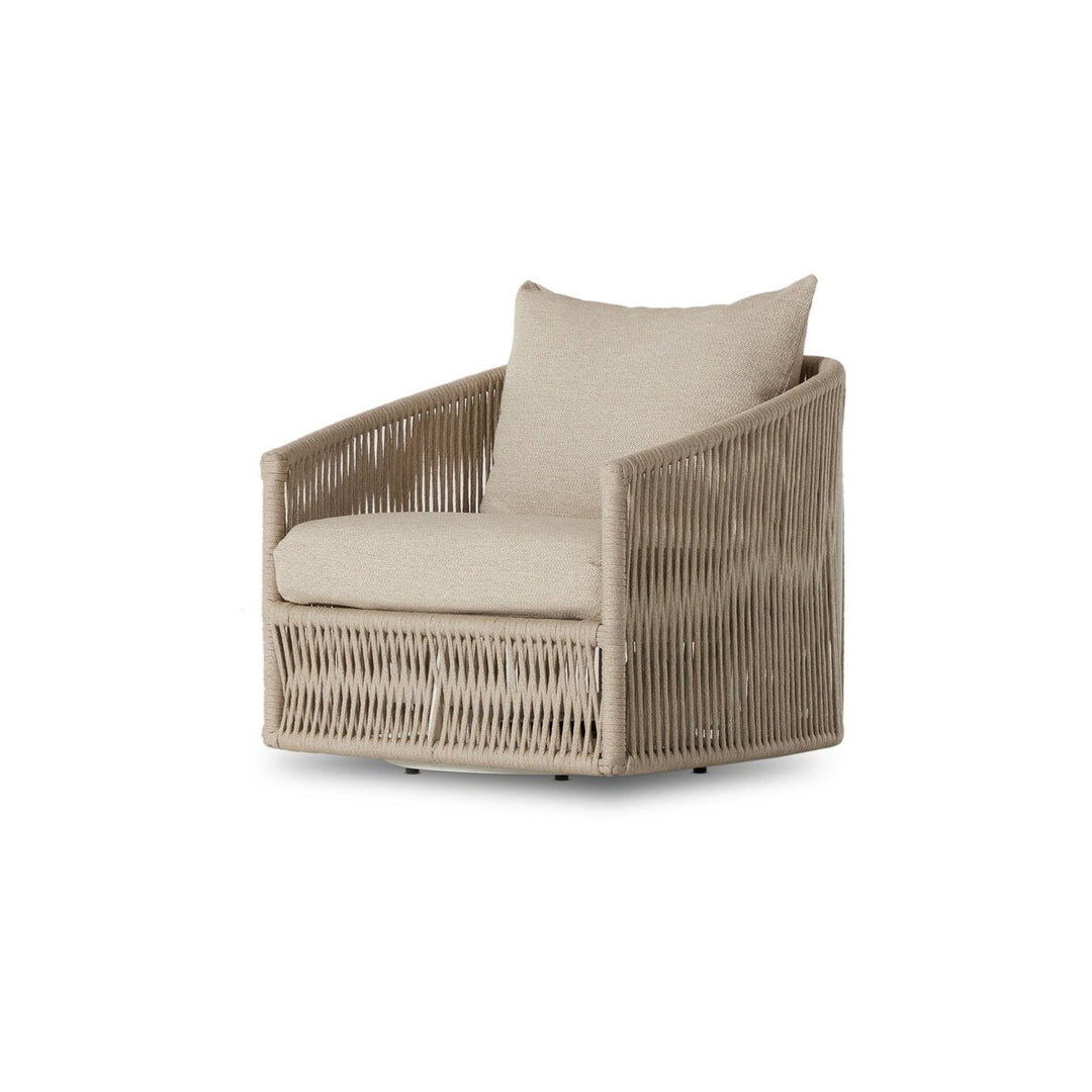 Porto Outdoor Swivel Chair Faye Sand