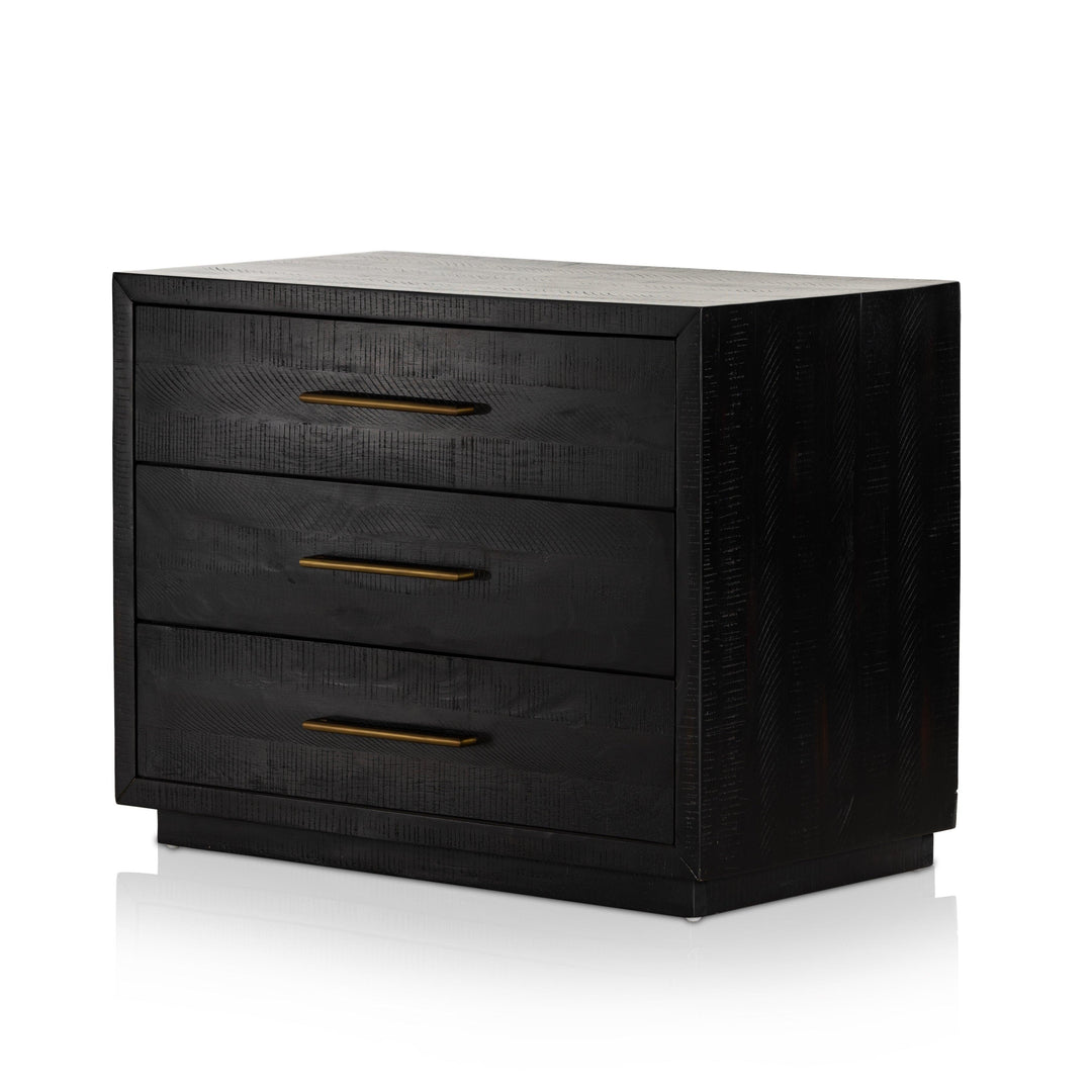 SULLY LARGE NIGHTSTAND-BURNISHED BLACK - Design for the PPL