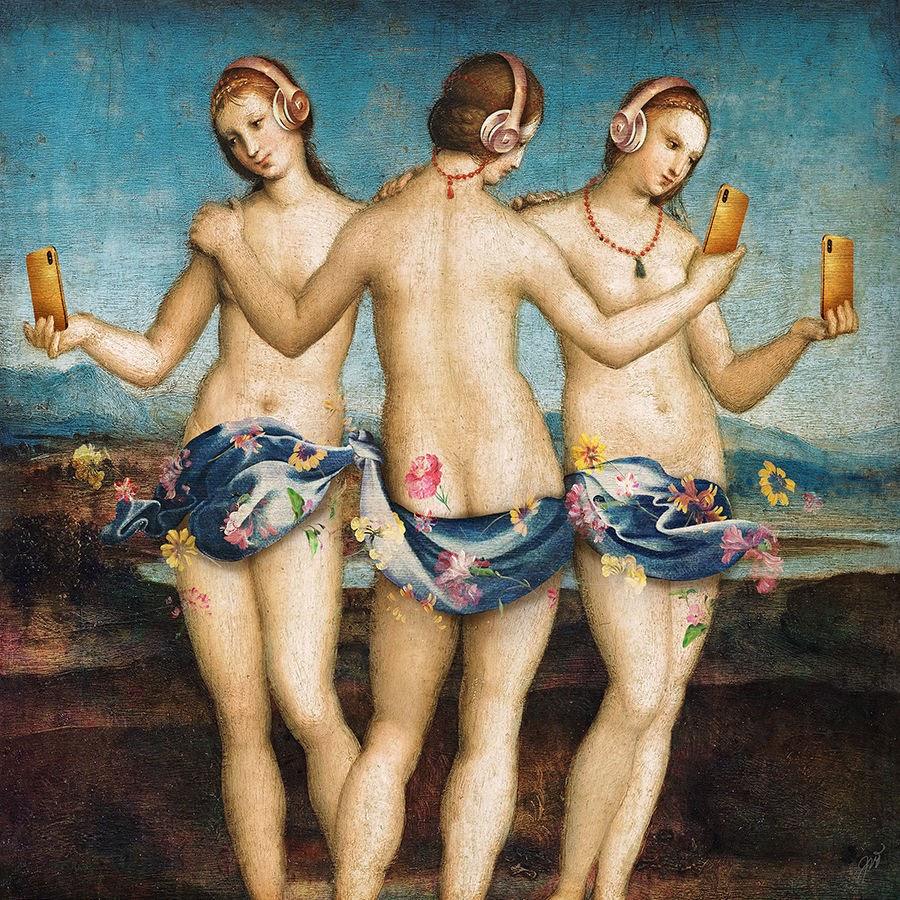 The Three Graces (40x40) - Design for the PPL